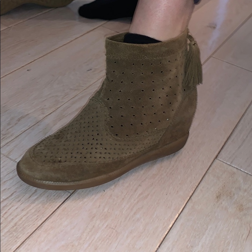 Isabel amaranth Beslay Sneaker